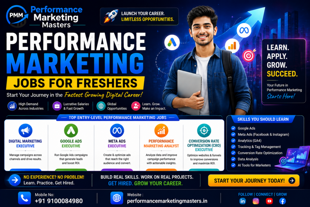 Performance Marketing Jobs for Freshers