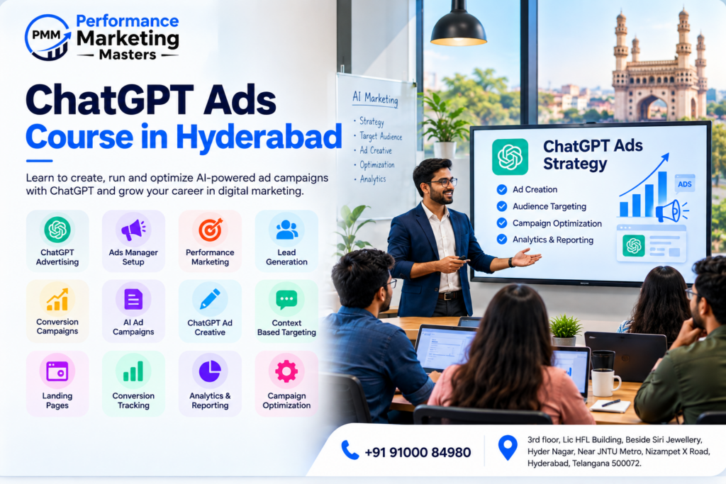 ChatGPT Ads Course in Hyderabad